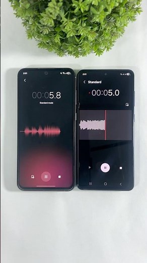 One UI 8.5 or One UI 8 Voice Recorder Animation ? #oneui #samsung #oneui8