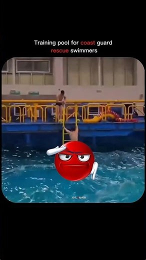 🫡💯Training pool for coast guard rescue swimmers|| #asthetic #rescue #jps7r #pavo #successmotivation