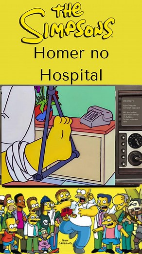 Homer Sofre Acidente e Precisa de Cuidados Médicos