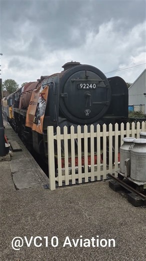 9F Steam Locomotive at Bluebell Railway
