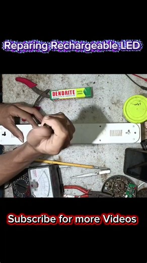 Charging Jack Damage 😱 | Rechargeable LED Light Repair | Aditya Electronics