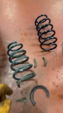 Opel , vauxhall zafira b front coil spring replacement