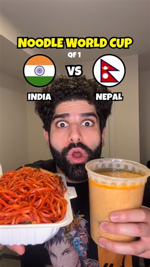 Pushpek Sidhu on Instagram: "Indian Noodles vs Nepali Noodles"
