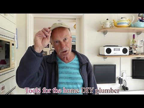 Basic home plumbing tools starting with The adjustable spanner