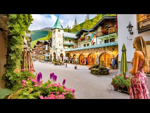 Tax-Free Alpine Village 🇨🇭 4K Walking Tour in Switzerland