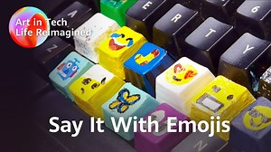 What’s an interesting way to celebrate #WorldEmojiDay? This #Huawei employee created an emoji keyboard ☀️🦋😊🤖🧦😎 — with a little bit of 🎨 and lots of imagination. Do you have a favorite emoji? How often do you use it? Tell us in the comments. #ArtInTech | Huawei