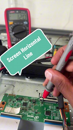 Screen Horizontal Line Fix for TV Issues