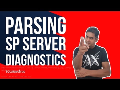 Parsing SP_Server_Diagnostics Output