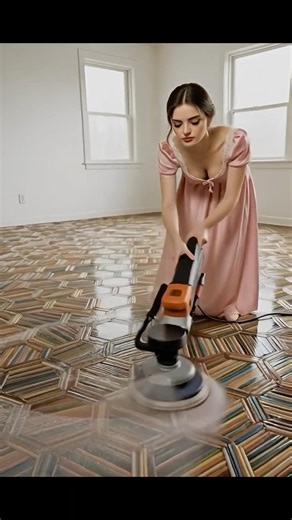 Amazing Pencil Wood Floor Design