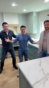 Still buzzing about this renovation with Mario Lopez! | Drew Scott