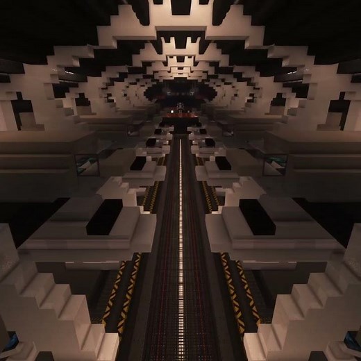 Working Star trek USS Enterprise in Minecraft Create Mod! #ussenterprise #starwar #startrek