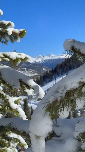 Hiking a Snowy Trail in the Colorado Rockies | Breathtaking Winter Views