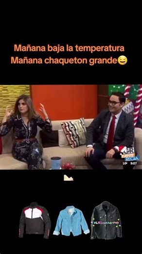 Mañana baja la temperatura Mañana chaqueton grande 🤣🤣🤣