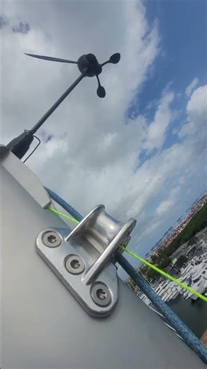 2nd spinnaker install on leopard 45 #rigger #rigging #catamarans #sailing #boat #leopard #daniabeach