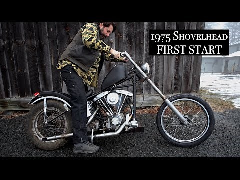 1975 Harley-Davidson Shovelhead Chopper Build