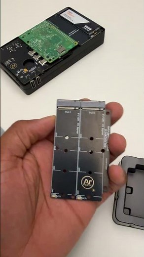 Dual NVME for Raspberry Pi 5 - Argon ONE V5