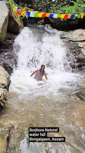 Borjhora Natural waterfall Bongaigaon Assam