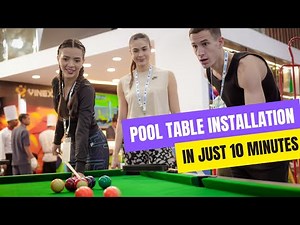 Unboxing and Assembling Pool Table | How to Assemble Vinex Pool Table - Stylus