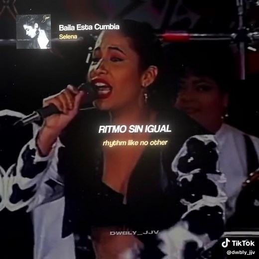 Baila Esta Cumbia - Selena | #selenaquintanilla #selenaylosdinos #lyrics #subespañol #fypシ #parati