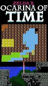 Zelda 2: Ocarina of Time (NES ROM Hack) - All Magic Container Locations