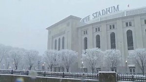 We're not the only ones seeing spring snow!! 🌨️🌨 Check this out: the New York Yankees had to postpone their home opener because of this. (video courtesy: NY1, Spectrum News NY1 via CNN) | Fox 8 News