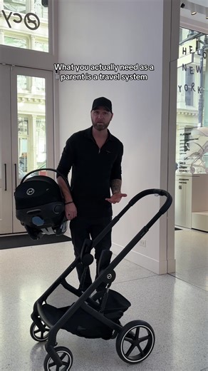 Comfortable Travel System with Reclinable Car Seat