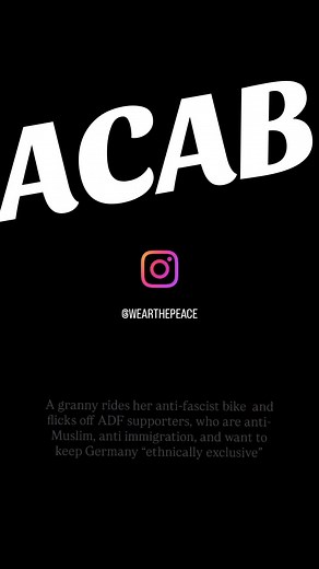 2.6K views · 173 reactions | Never too old to fight against fascists | Anarchist Art & Propaganda | Facebook