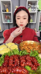 Sheep Intestine Eating | Daning ASMR