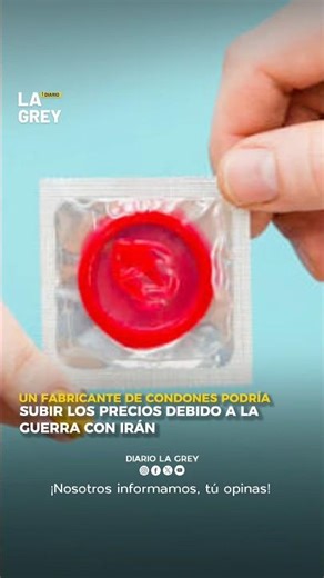 Un fabricante de condones podría subir los precios debido a la guerra con Irán