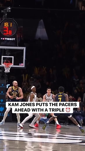 Kam Jones hits the tough GO-AHEAD three with under 17 seconds to play! ⏰ | NBA