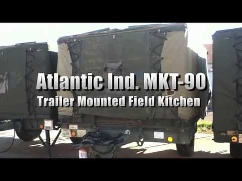 Atlantic Industries MKT-90 Trailer Mounted Field Kitchen on GovLiquidation.com