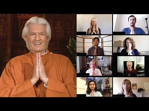 Brother Chidananda Launches SRF Online Meditation Center