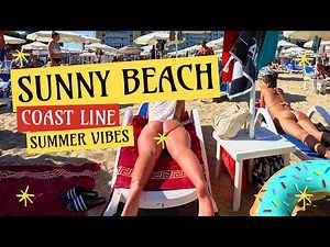 Bikini Beach Walk | Summer Coastline From Majestic to Bellevue