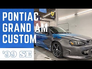 Slammed & Customized | 1999 Pontiac Grand AM SE | A+ CarFax