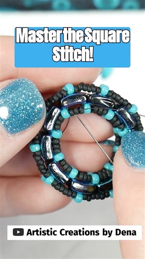 Master the Square Stitch Technique! #shorts