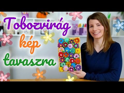 Tavaszi tobozvirág kép | Tavaszi kreatív ötlet