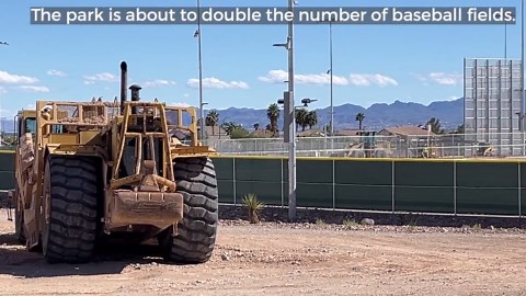 Desert Breeze Park doubling space for baseball; 'adaptive' field equipped for disabled players