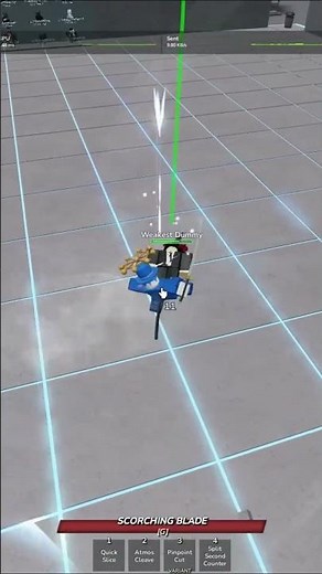 Atomic Samurai Combo | The Strongest Battlegrounds