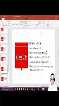 Modular CSS in Next JS - Part 2 | Dr. Vipin Classes