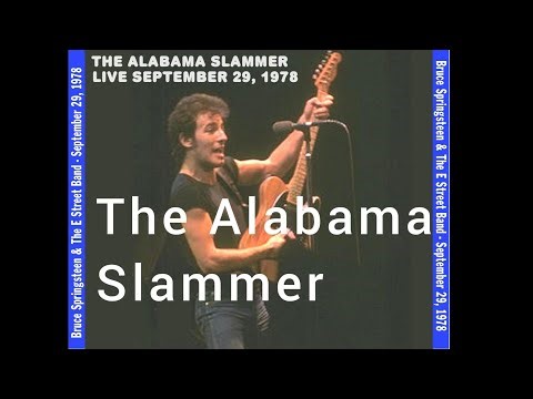 Bruce Springsteen Birmingham, AL September 29 1978