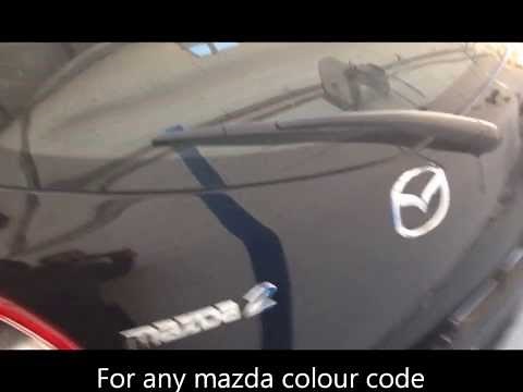 How to find a Mazda Colour Code, THE EASY WAY