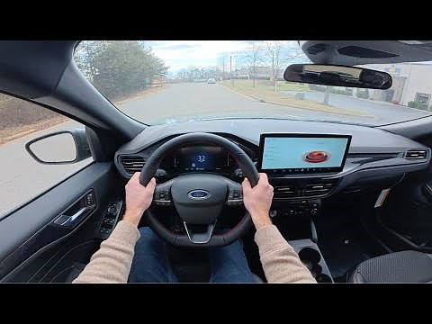 2025 Ford Escape ST Line: POV Drive, Walkaround and ASMR