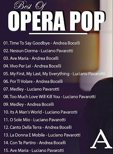 Time To Say Goodbye - Andrea Bocelli, Luciano Pavarotti Greatest Hits 2023🎼#opera