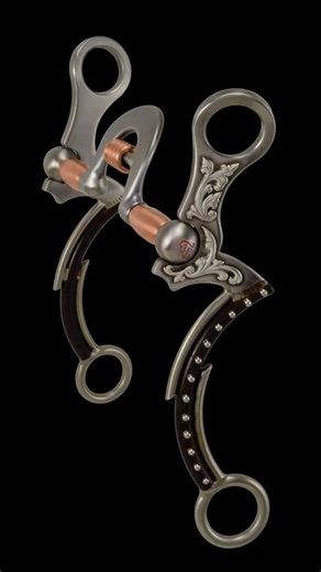 Our inset copper rollers aren’t just for looks — they’re precision-punched with a hex-shaped hole inside. This unique design creates that subtle cricket sound, giving your horse something to play with and respond to. It’s a gentle way to encourage relaxation and engagement, while also providing that distinct tone riders love to hear. Every roller is crafted right here in our shop, and here’s a behind-the-scenes video showing exactly how we do it — from punching the hex to setting it in place. It