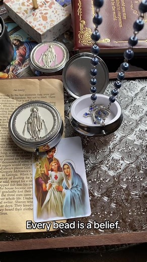 Keep trusting and praying #godlovesyou #catholic #rosary