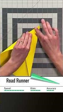 How to Make an EASY paper Airplane in 1 Minute - Flies Really far #paperc
