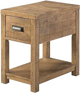 Lane Home Furnishings 7606-41 Chair Side Table, Chairside, brown