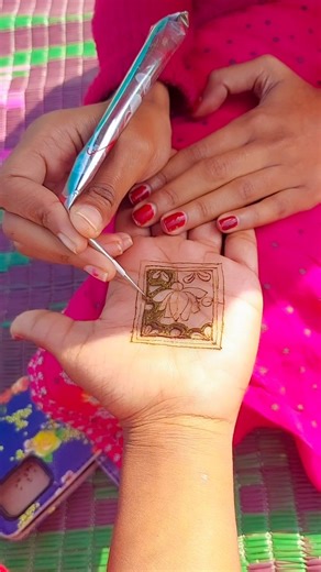 easy mehendi design/ mehendi design practice