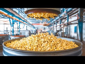 How POPCORN is Made in the Factory