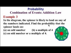 Probability Part 3: Addition Law